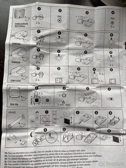 Dálkový ovladač na rolety a garážová vrata SIMU Control - 6