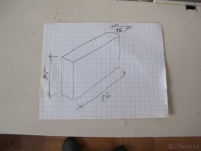 2 ks skříněk pro uložení mašinek a vozů TT - 6