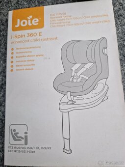 Autosedačka JOIE i-spin 360 - 6