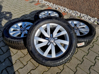 ZIMNÍ ORIGINÁL VW 16" 5x112 pneu 215/60R16 Passat, Superb.. - 6