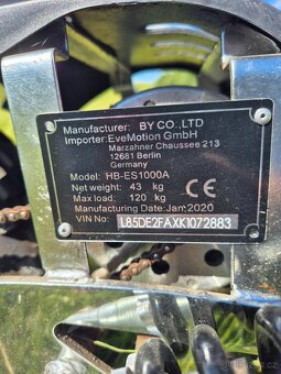 Elektrokolobežka 1000w - 6