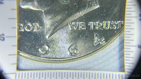 👑 Kennedy 1964 Stříbrná Mince - 6