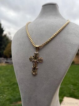 Zlaty řetež ANKR - Nový vzor - 67.6G 585 14K - KRÁSNÝ KOUSEK - 6