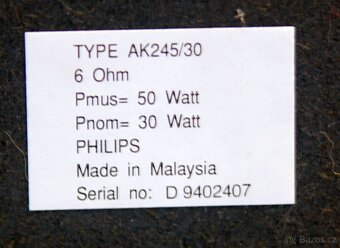 Věž PHILIPS AS405 včetně repro - 6