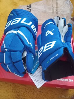 modré Hokejové rukavice Bauer Vapor Hyperlite sr .14 - 6