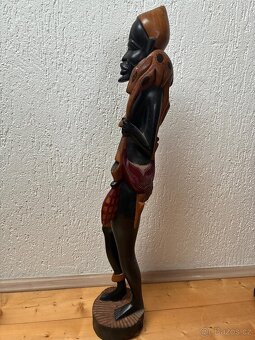 Dřevěná soška - soška křovák - 6