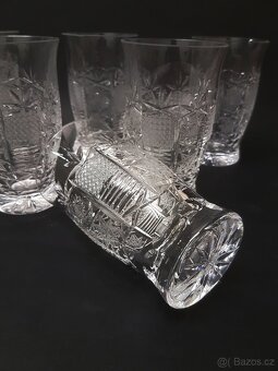 Sklenice broušené - 6