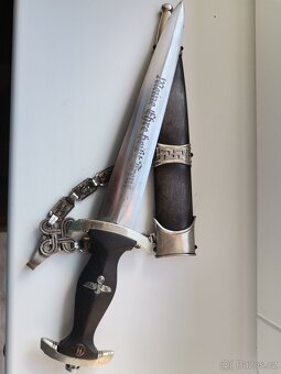 Řetězová dýka SS, pochva-(Alpaka) - 6