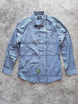 Nová pánská košile C&A Slim Fit, vel. L 41-42 - 6