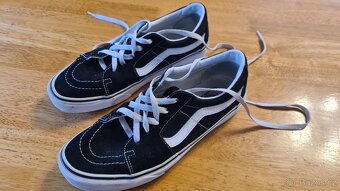 Tenisky Vans Sk8 Low black/white v.41 Skončeno - 6