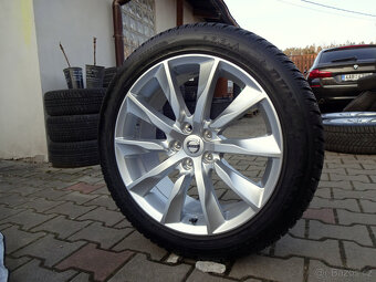 ZÁNOVNÍ ZIMNÍ ORIGINÁL VOLVO 18" 5x108 pneu 245/45R18 Dunlo - 6