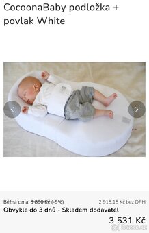Cocoona baby podložka + povlak - 6