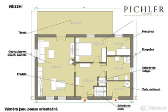 Prodej rodinného domu 68 m², pozemek 614 m², Všeruby - Popov - 6