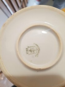 Servis perleťový starožitny - 6