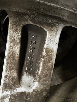 Kola alu hliníková originál VW oem r16 5x112 sepang Passat - 6