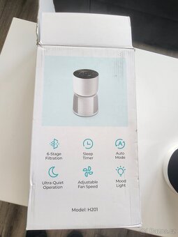 Čistička vzduchu Homvana H201 – 6stupňová HEPA filtrace - 6