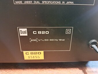 Tape deck DUAL C820 - super stav - 6