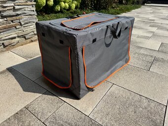 Textilní přepravní box pro psa - velký - 6