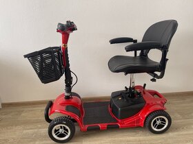 Elektrický vozík pro seniory, mobilní do auta - 6