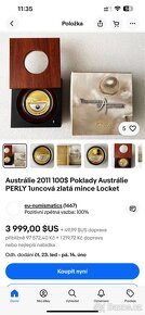 Zlata mince 2011 1oz proof - 6