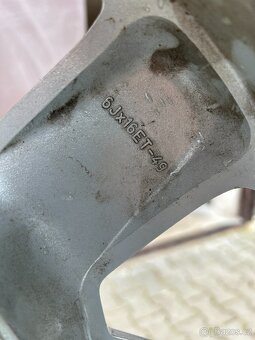 Alu kola originál Opel 16" včetně pneu Michelin - 6