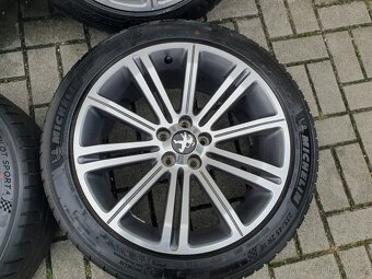 Alu kola peugeot 5x108 r18 8j et27 pneu 235/45/18 - 6