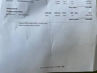 SNÍMAČ TLAKU PNEUMATIK TPMS TOYOTA /NOVÉ /ZARUKA - 6