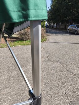 Nůžkový párty stan 6x3 m, hliníkový hexagon 42mm - 6