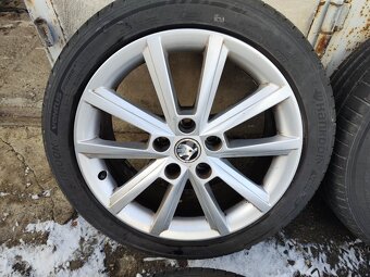 17"letní alu sada Teron 5x112 origo Škoda Octavia 3 Golf 7 - 6