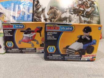 Stavebnice - hračky kompatibilní s Lego. - 6