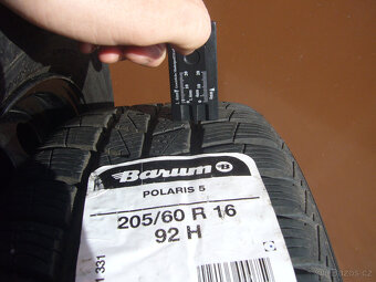 Zimní kola Octavia 4 Škoda Barum Polaris 5 205/60 R16 96H - 6
