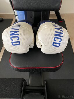 Boxerské rukavice + helma OUTSHOCK (Decathlon) – TOP stav - 6