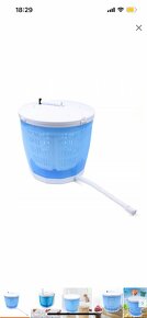 Mini přenosná ruční pračka/ždímačka 2KG - 6
