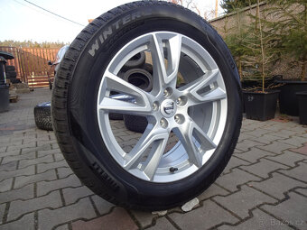 ZÁNOVNÍ ZIMNÍ ORIGINÁL VOLVO 18" 5x108 pneu 235/55R18 Pirel - 6