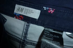 Riflové šaty / sukně s laclem H&M 122/128 - 6