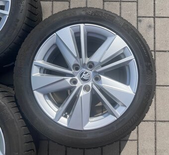 Karoq - 17” Scutus + zimní 215/55 R17 Nexen 7-8mm - 6