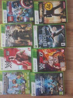 Xbox 360 včetně monitoru a her, a tenisové konzole Lexibook - 6