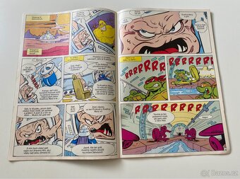 Staré komiksy Želvy Ninja 9,10 - 1992 - 6