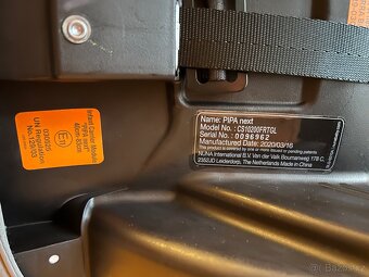 Autosedačka vajíčko Nuna pipa next + báze - 6