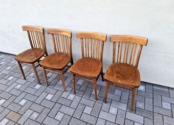 Celodřevěné židle TON 4ks - 6
