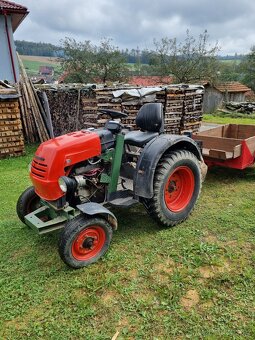 Malotraktor domácí výroby - 6