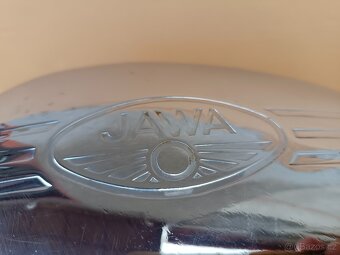 Jawa 500 OHC nádrž nachromovaná drobné nd motoru - 6