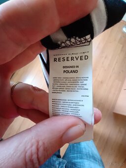 PĚKNÉ LETNÍ BAVLNĚNÉ ŠATY zn. RESERVED, vel. S-M - 6