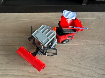 Dickie toys - Auto s pluhem a čisticí auto - 6