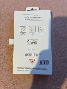 iPhone 14 plus luxusní obal Guess černý třpitivý originál - 6