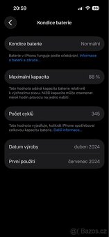 Prodám iPhone 15 - TOP stav - 6