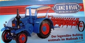 Model kultivátora 1/8 Hachette . - 6