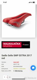 Sedlo Selle SMP EXTRA 2017 red - 6