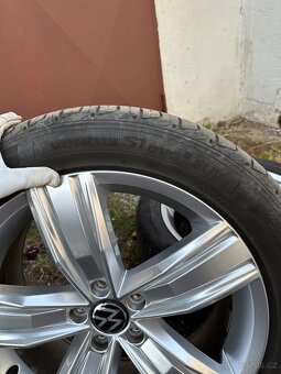 Letni alu kola 235/50/19 5x112 19 VW tiguan, kodiaq, tarraco - 6