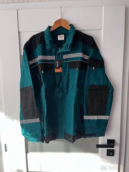 Montérky vel.54 + Samostatná blůza vel.54 ( vše nové) - 6